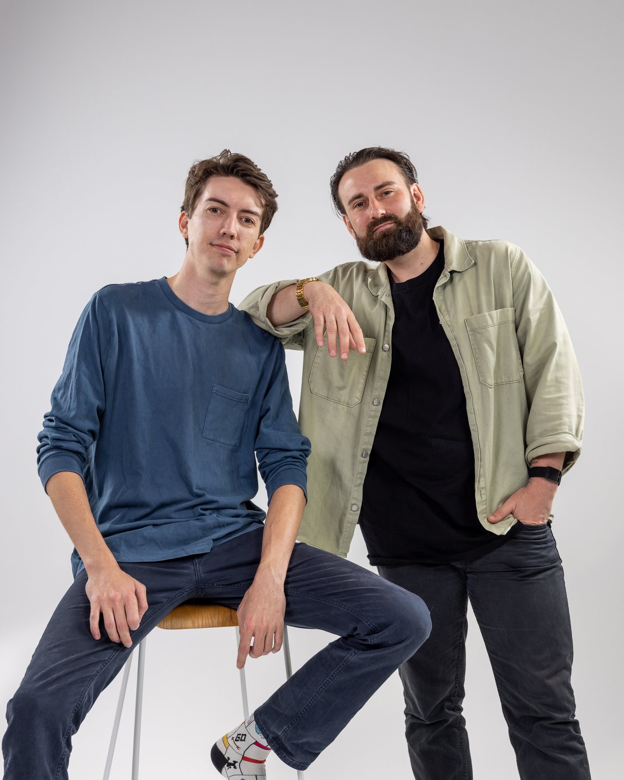 Stackt co-founders Lochie Burgdorf and Adrian Fowler