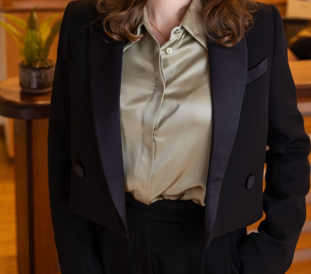 Staff portrait detail for a legal practice